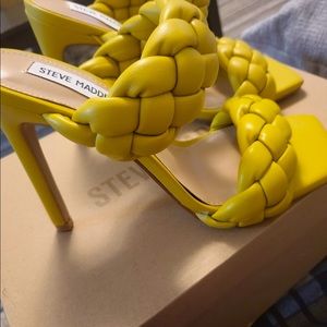 Steve Madden Kenley Citron Braided Heel
